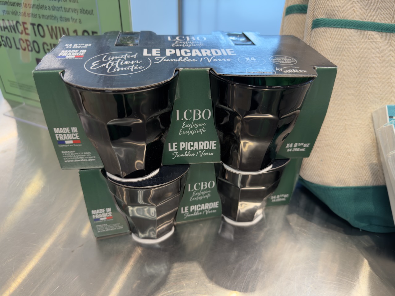Duralex Le Picardie Tumblers (LCBO Exclusive Limited Edition)
